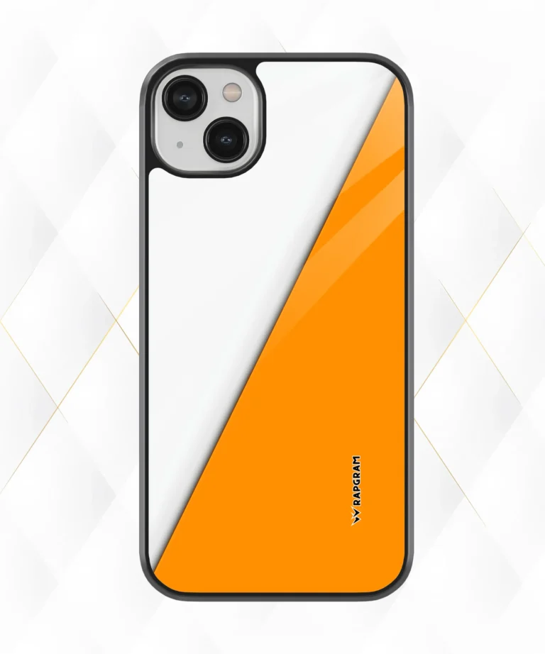 Orange Diagonal Armour Case