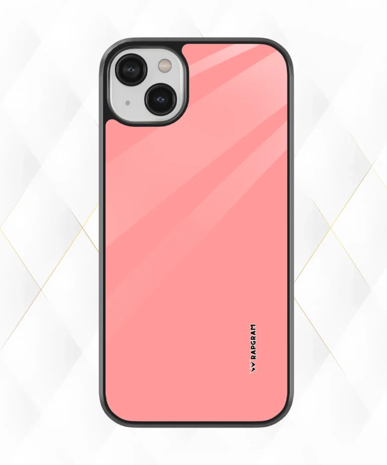 Peach Plain Armour Case