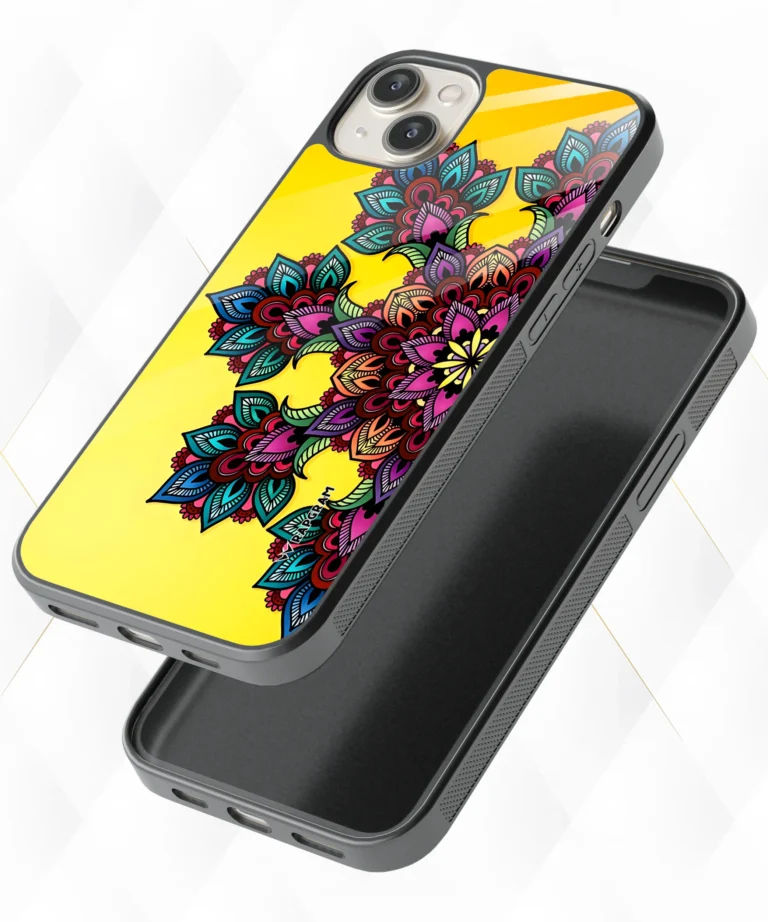 Yellow Mandala Armour Case