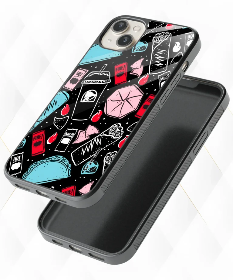 Food Stickers Armour Case