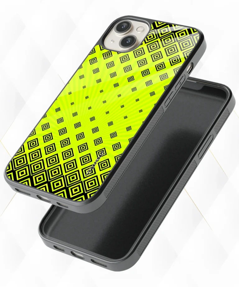 Neon Check Armour Case