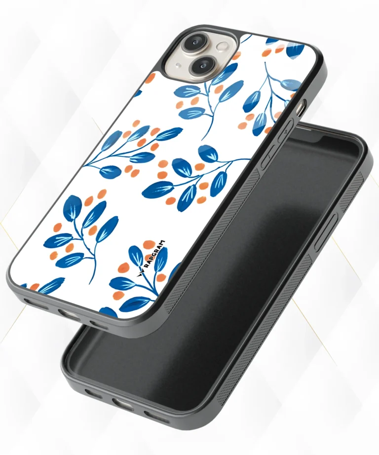 Blue Blossoms Armour Case