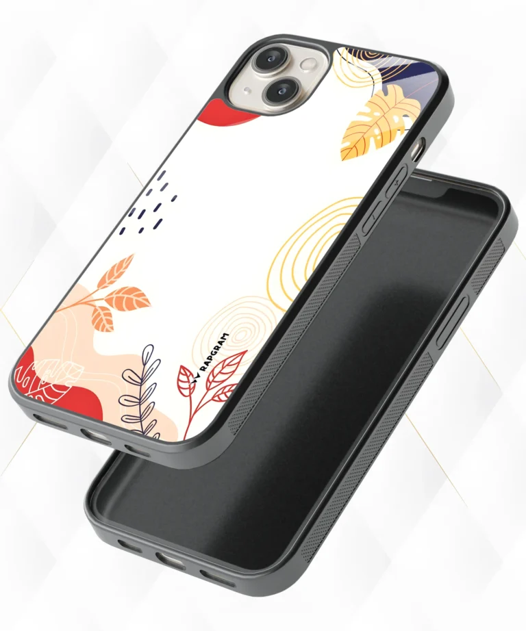 Snow Floral Armour Case