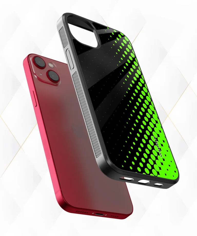 Neon Dots Armour Case