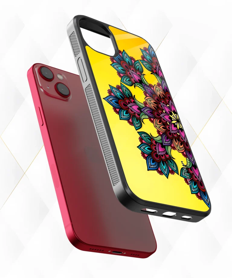 Yellow Mandala Armour Case