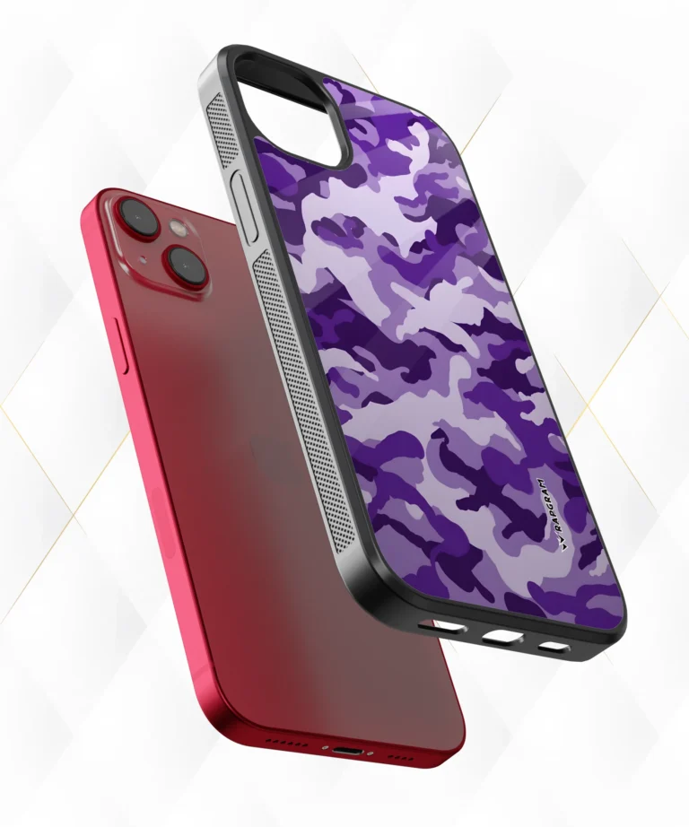 Purple Camou Armour Case