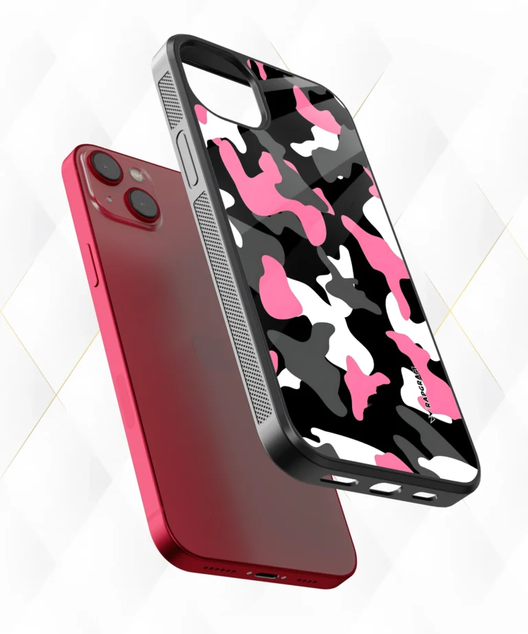 Pink Camou Armour Case