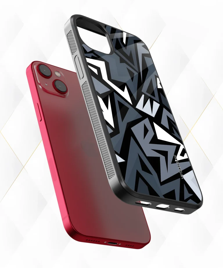 Grey Puzzled Armour Case