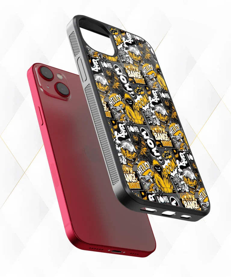 Yellow Boom Armour Case