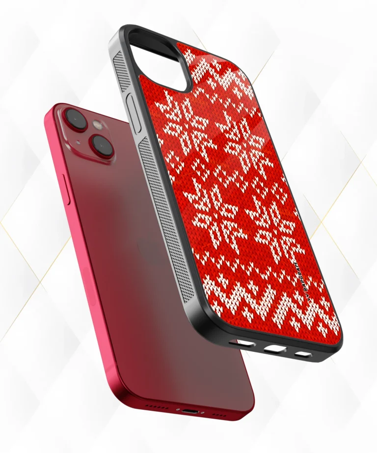 Red Knit Armour Case