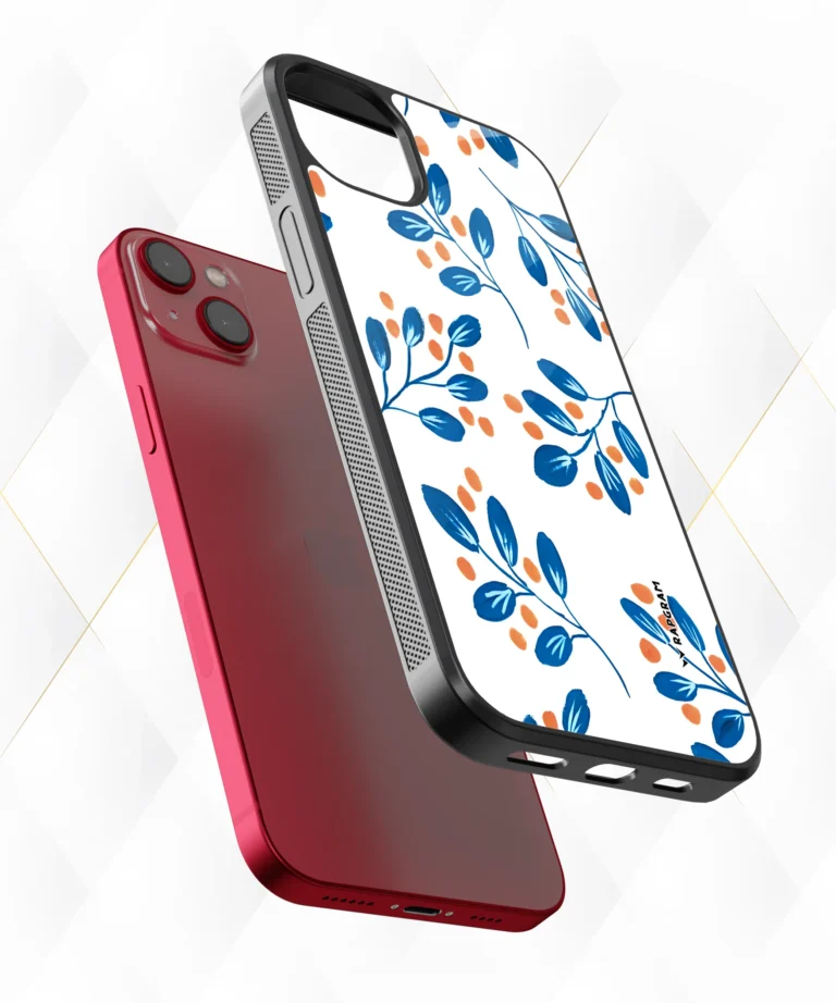 Blue Blossoms Armour Case