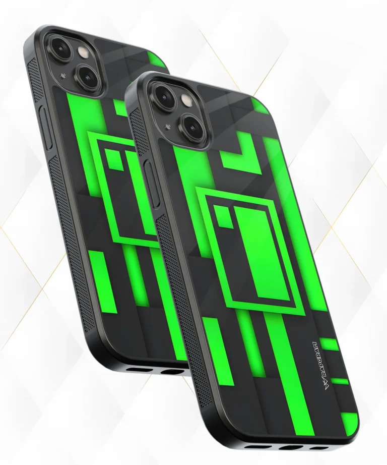 Green Boxed Armour Case