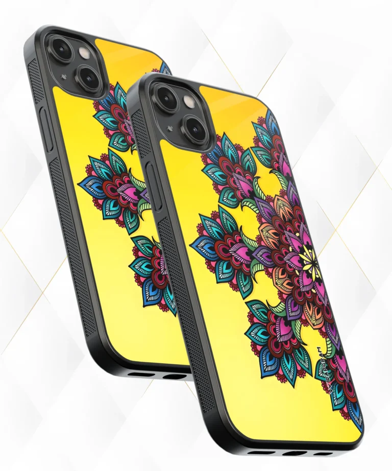 Yellow Mandala Armour Case