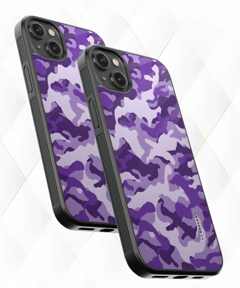 Purple Camou Armour Case