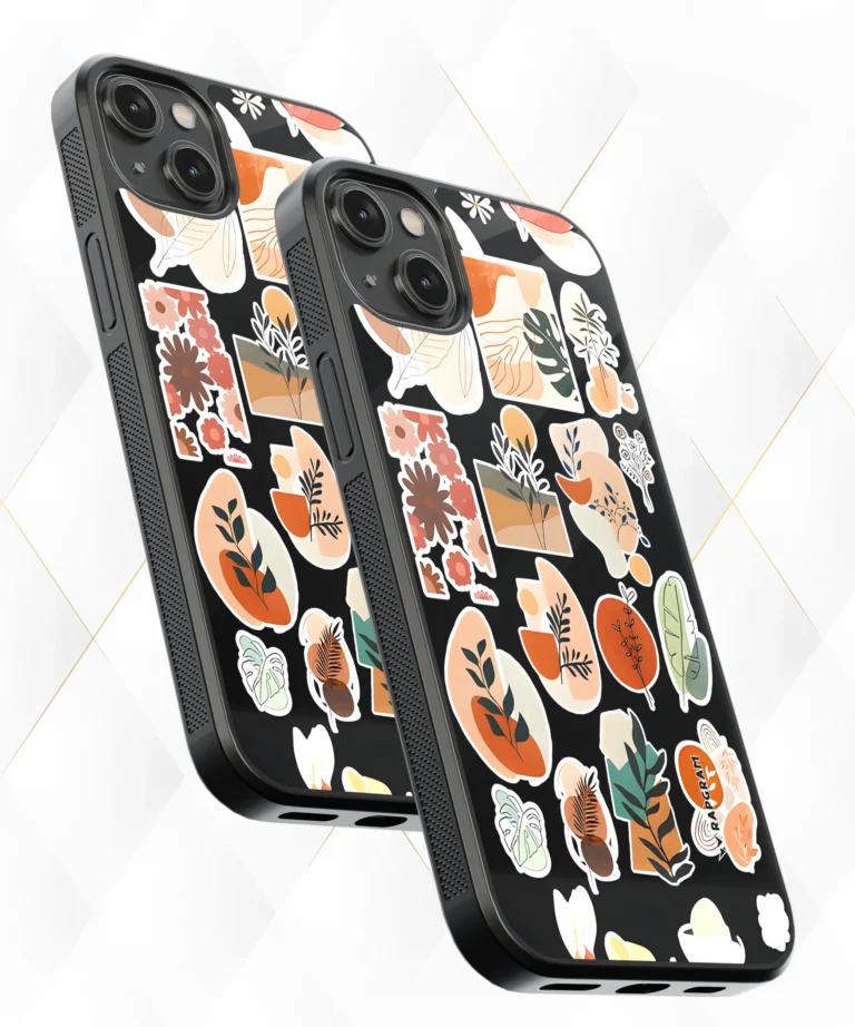 Flower Stickers Armour Case
