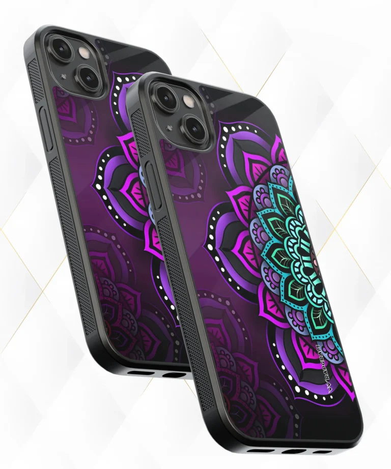 Purple Mandala Armour Case