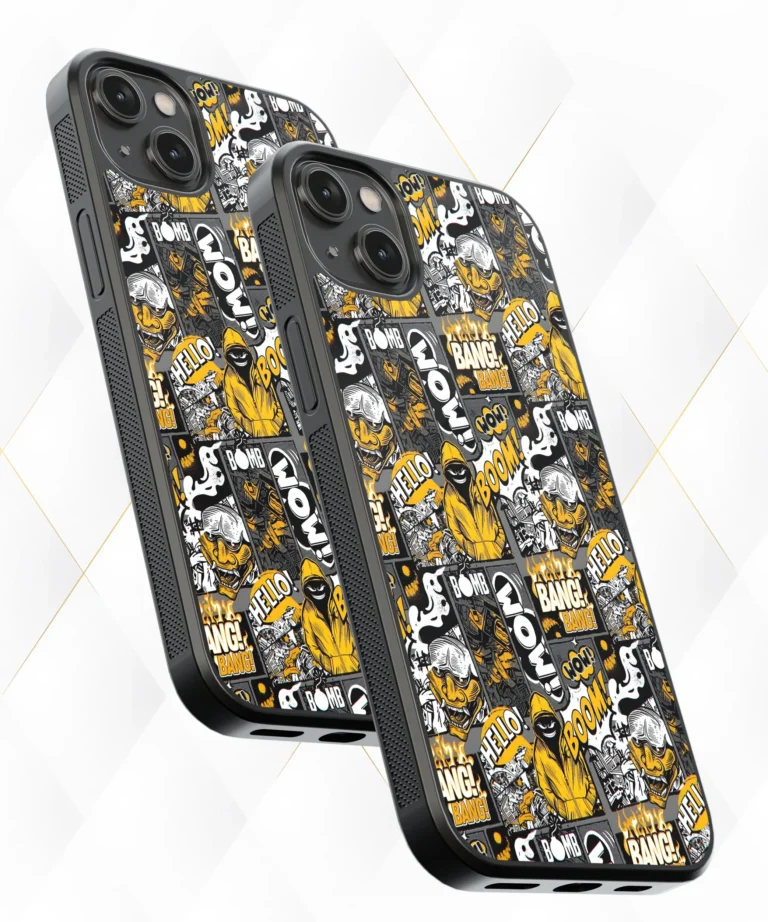 Yellow Boom Armour Case