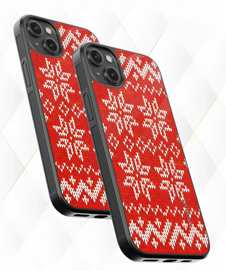 Red Knit Armour Case