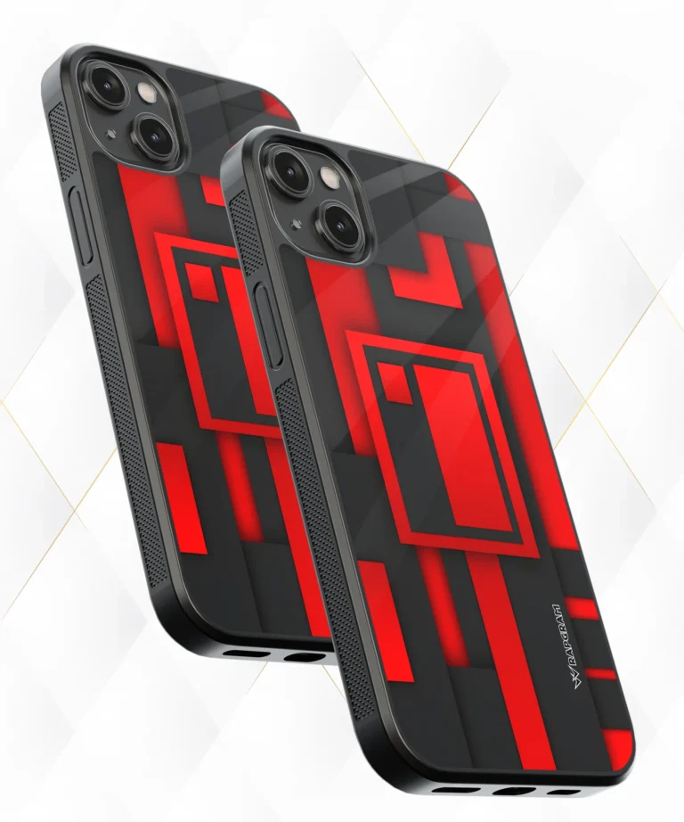 Red Boxed Armour Case