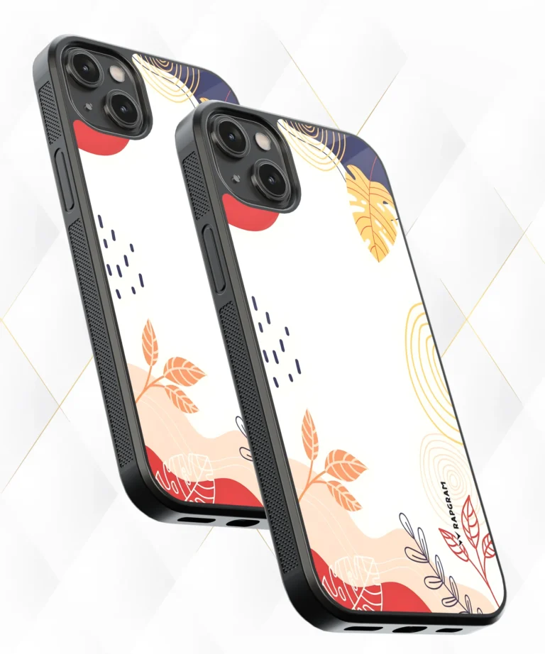 Snow Floral Armour Case