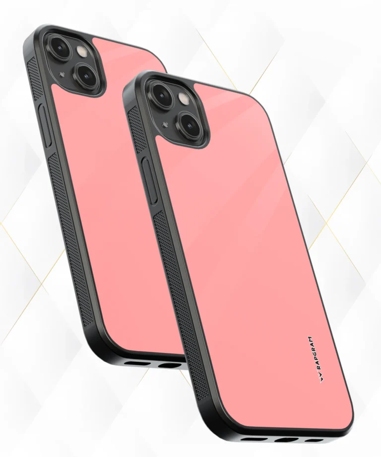 Peach Plain Armour Case