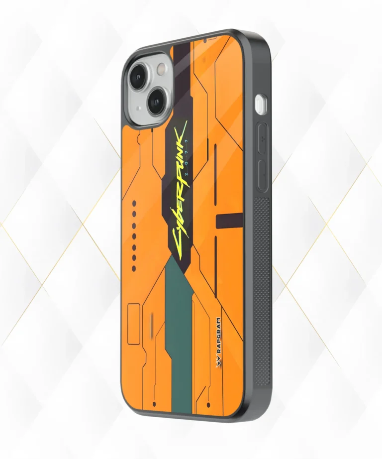 Cyberpunk Orange Armour Case