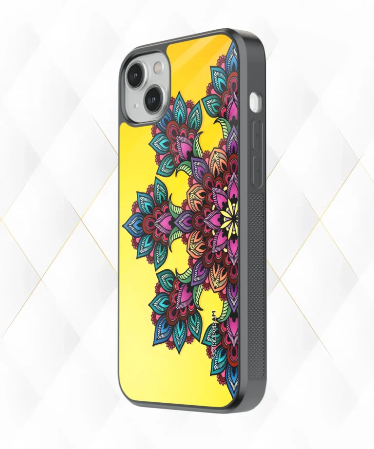 Yellow Mandala Armour Case