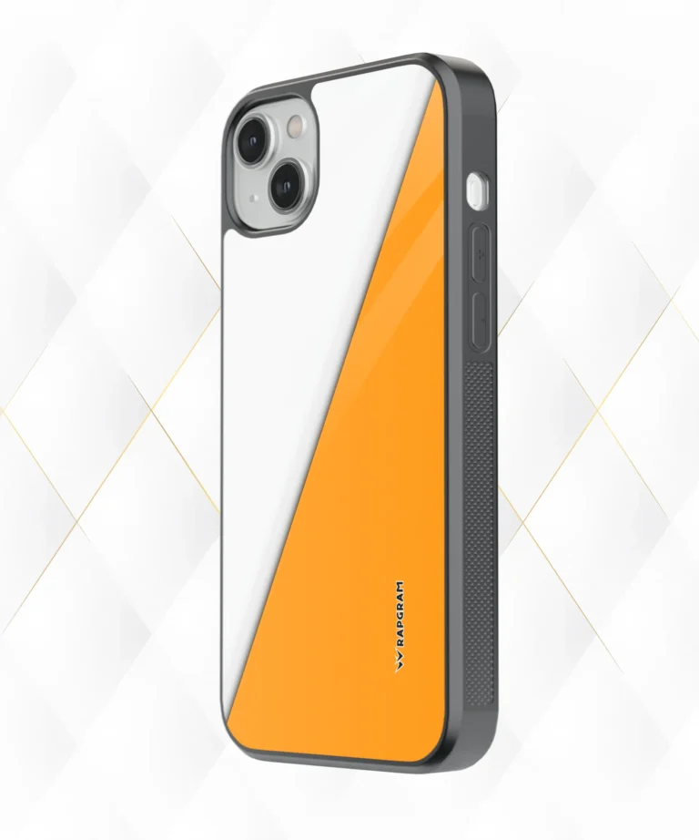 Orange Diagonal Armour Case