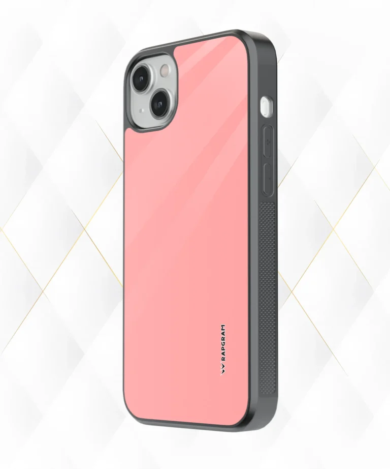 Peach Plain Armour Case