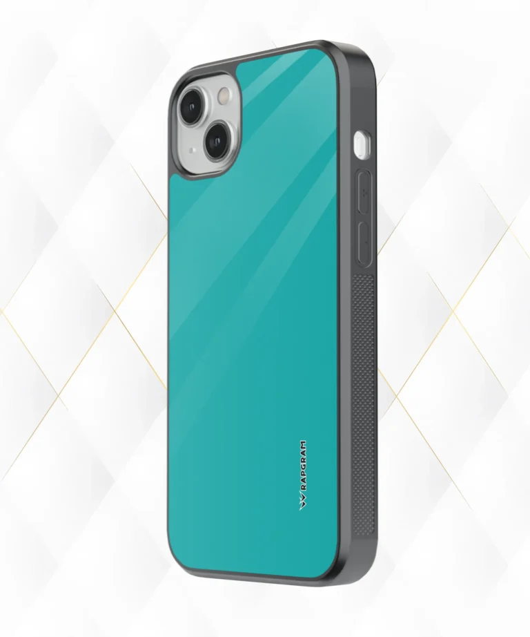 Blue Plain Armour Case