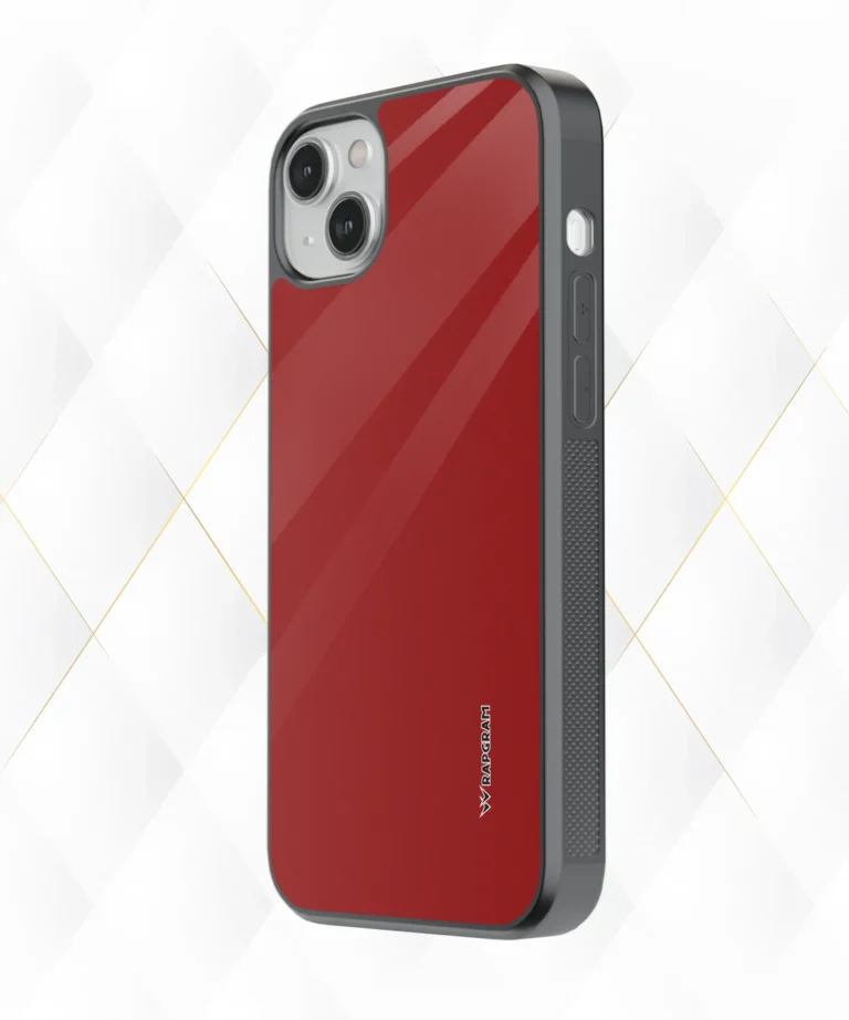 Maroon Plain Armour Case