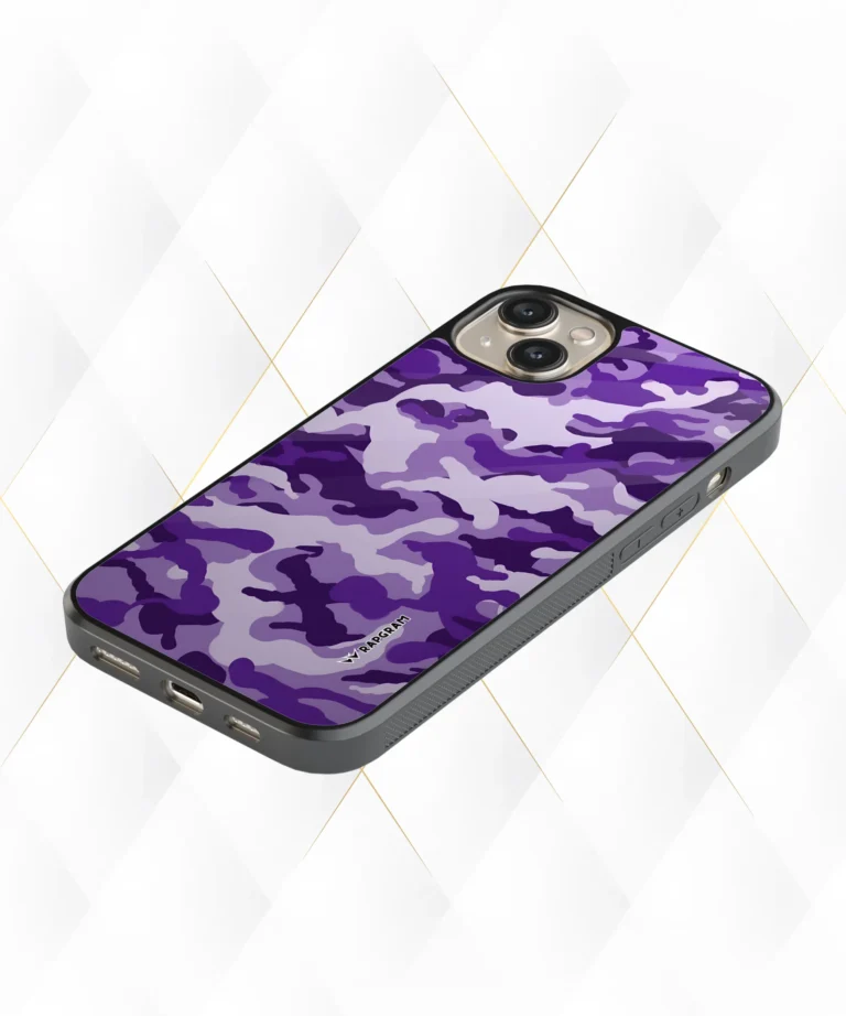 Purple Camou Armour Case