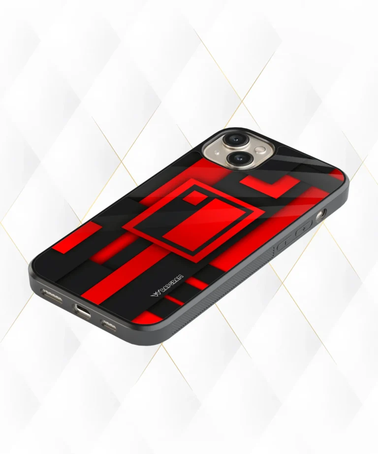 Red Boxed Armour Case