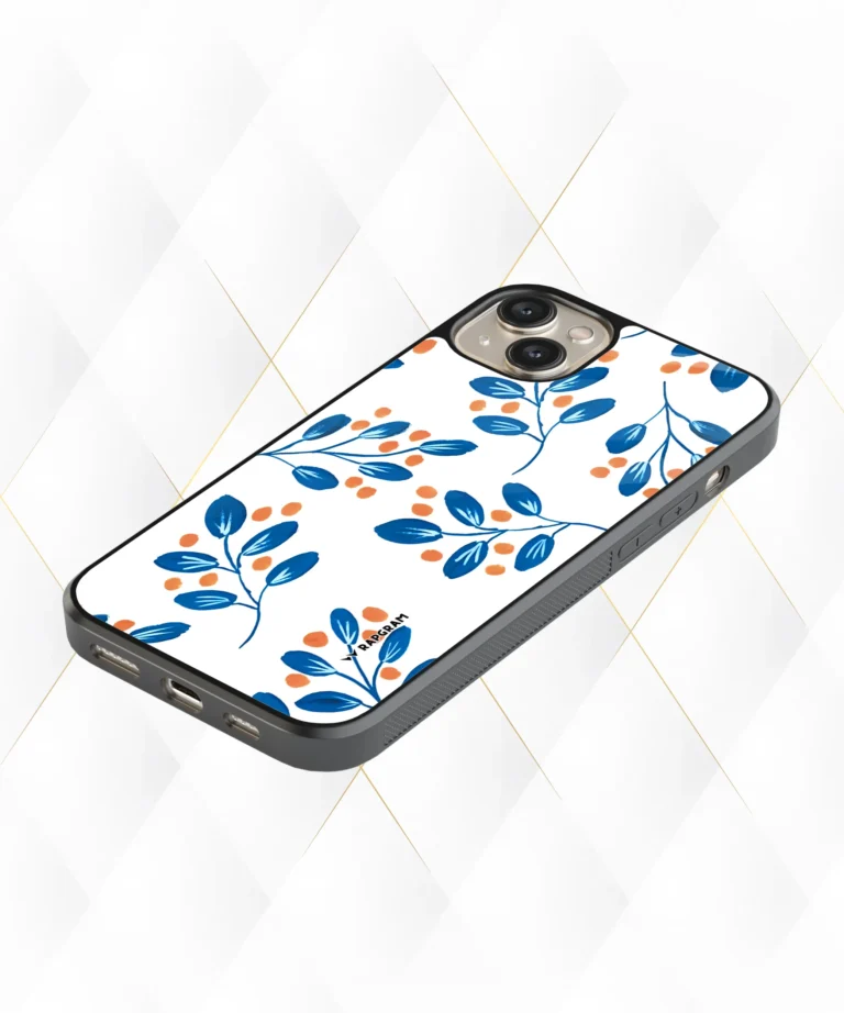 Blue Blossoms Armour Case