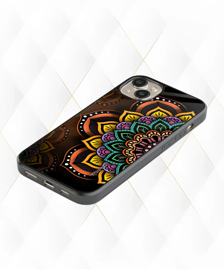 Brown Mandala Armour Case