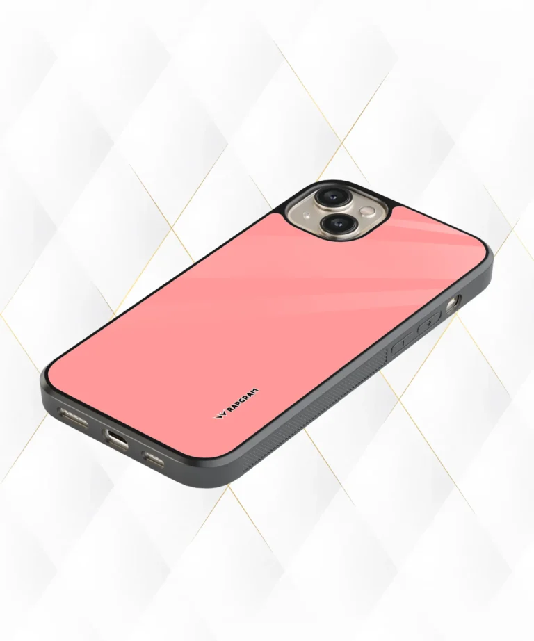 Peach Plain Armour Case