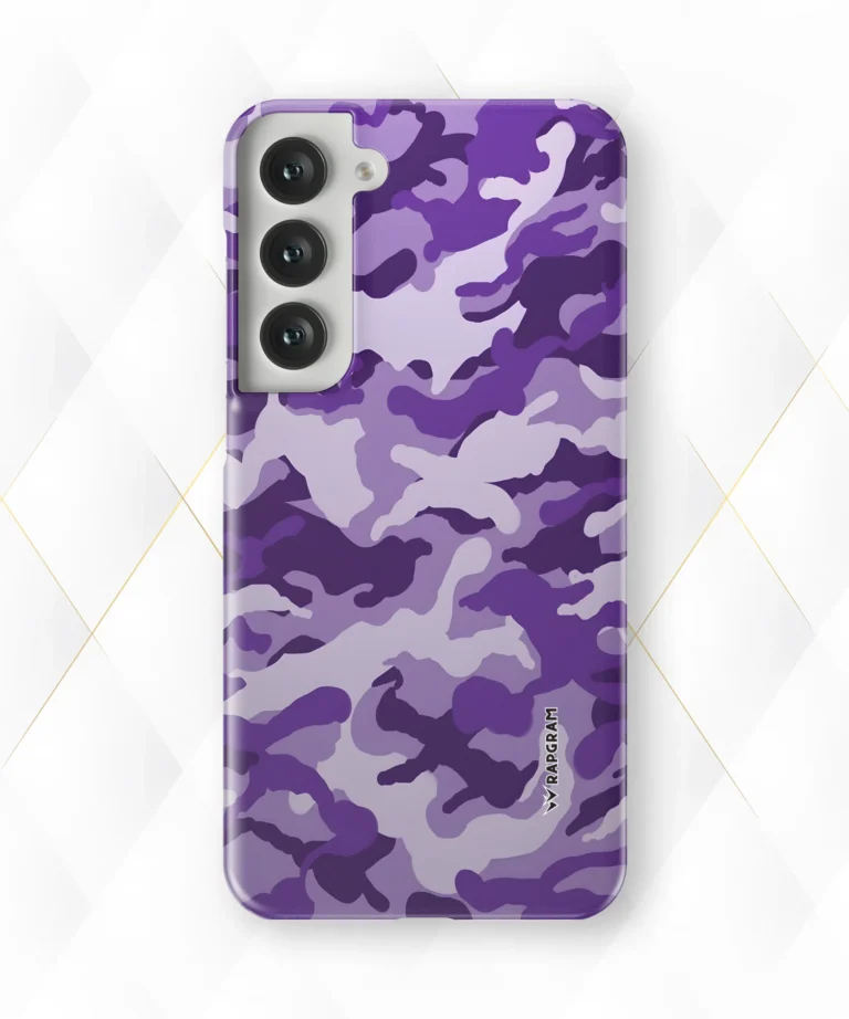 Purple Camou Hard Case
