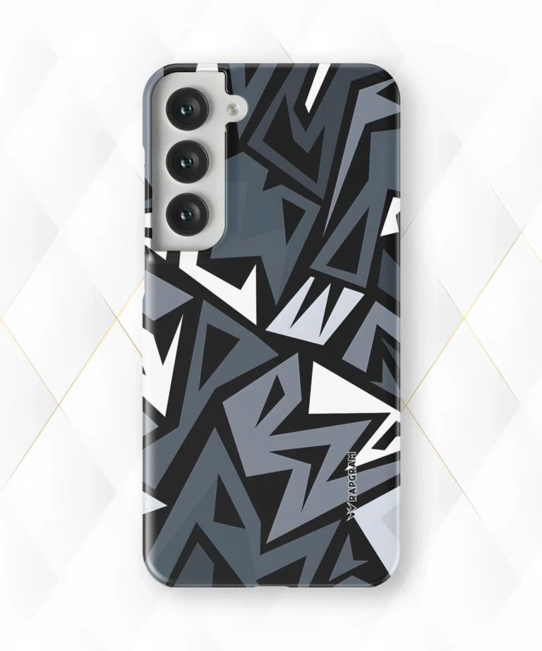 Grey Puzzled Hard Case