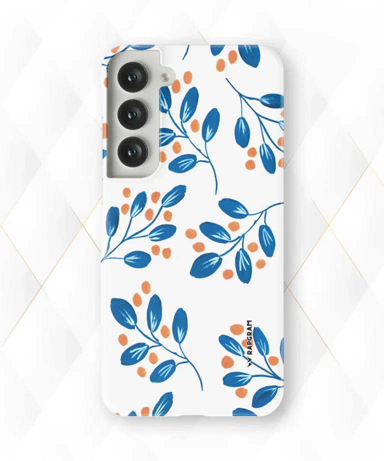 Blue Blossoms Hard Case