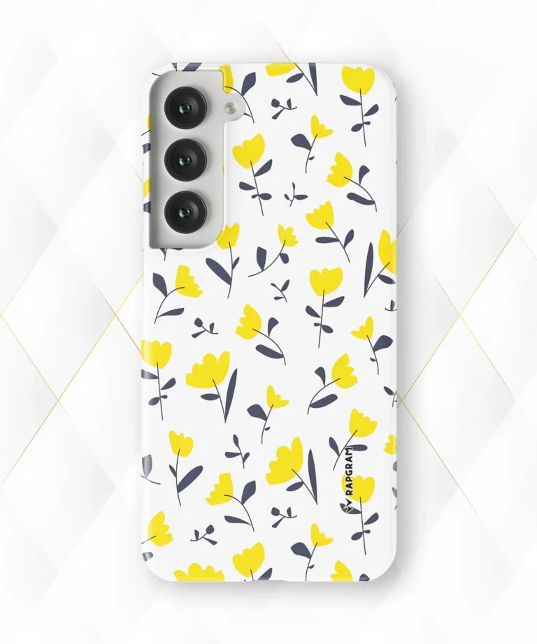 Yellow Flower Hard Case