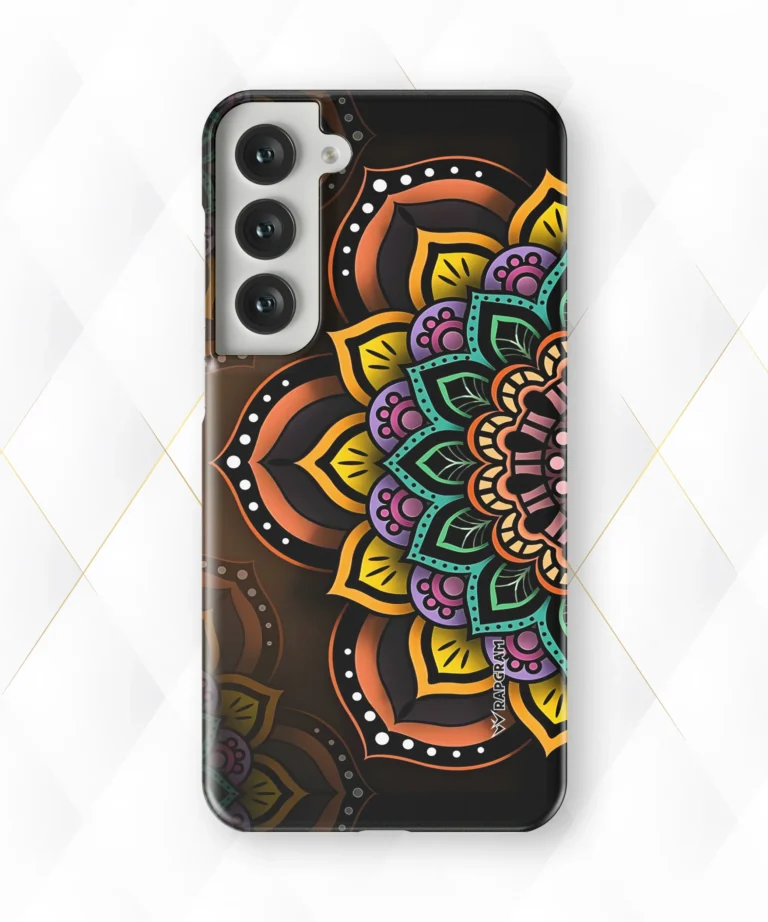 Brown Mandala Hard Case