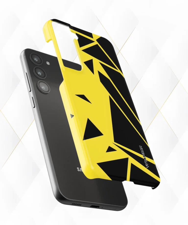 Black and Yellow Hard Case