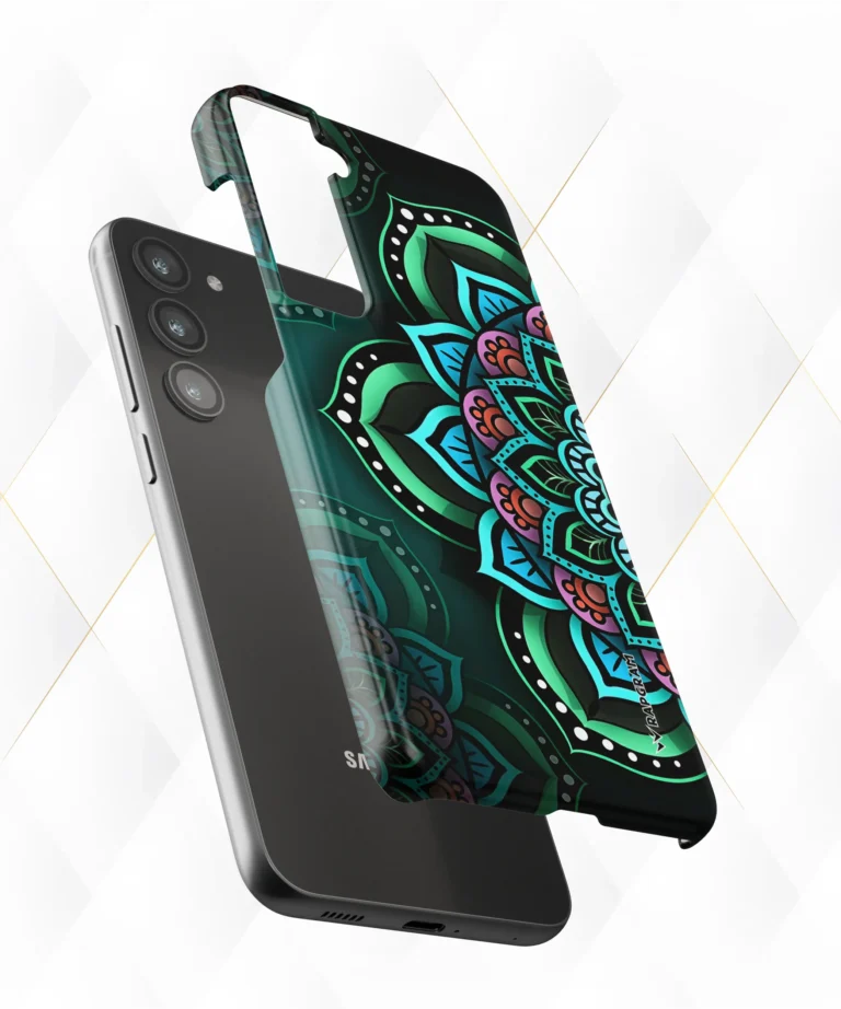 Neon Mandala Hard Case