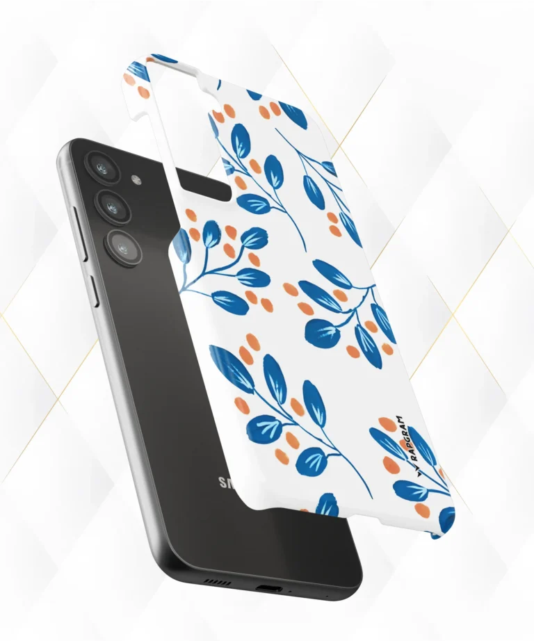 Blue Blossoms Hard Case