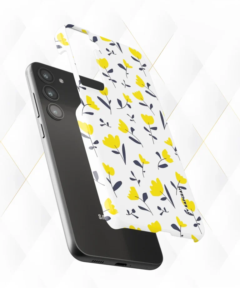 Yellow Flower Hard Case