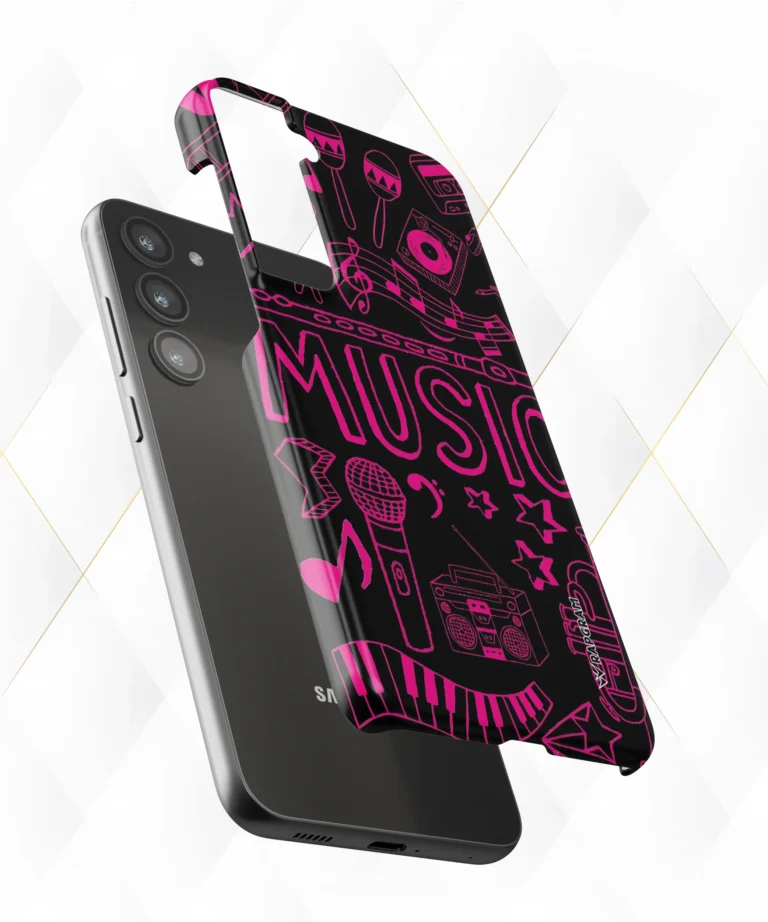 Pink Music Hard Case