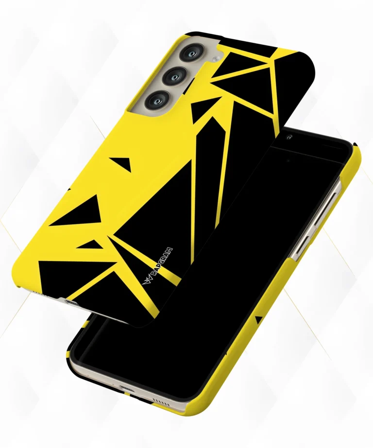 Black and Yellow Hard Case