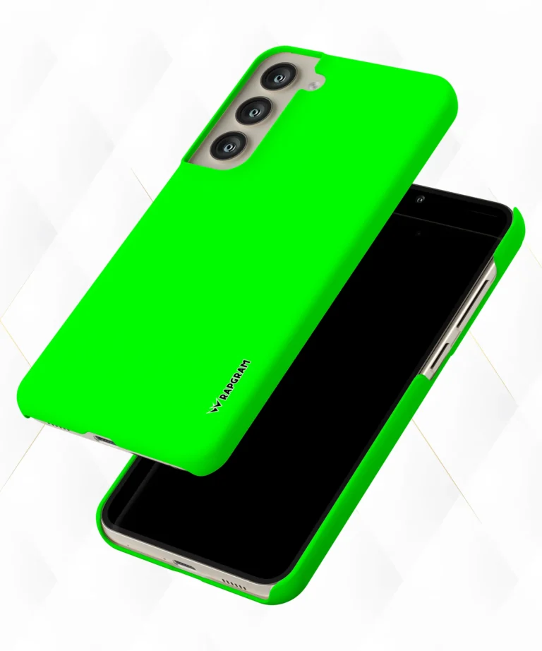 Green Plain Hard Case