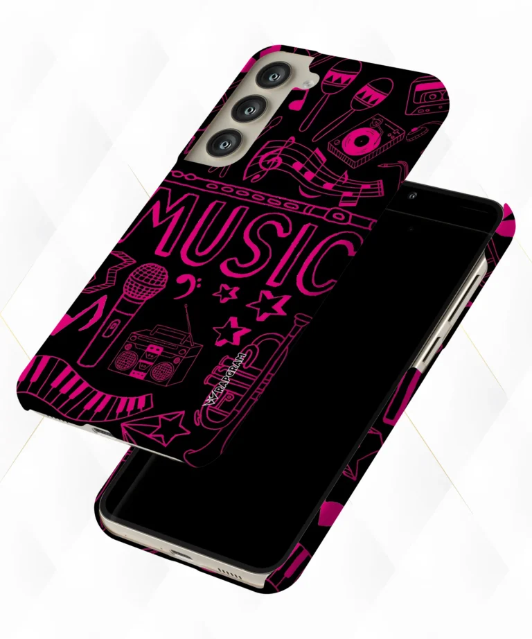 Pink Music Hard Case