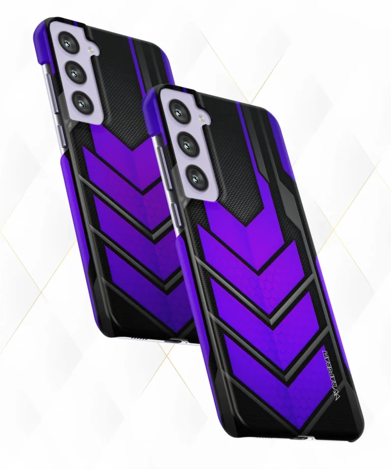Purple Arrow Hard Case